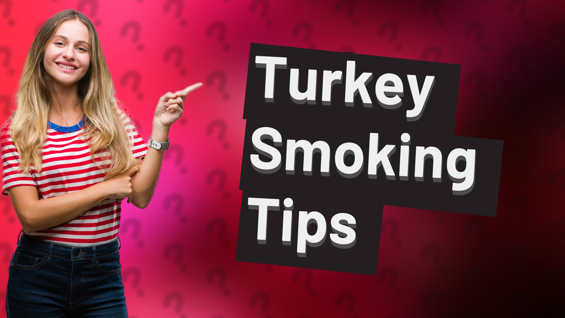 Turkey Smoking Tips