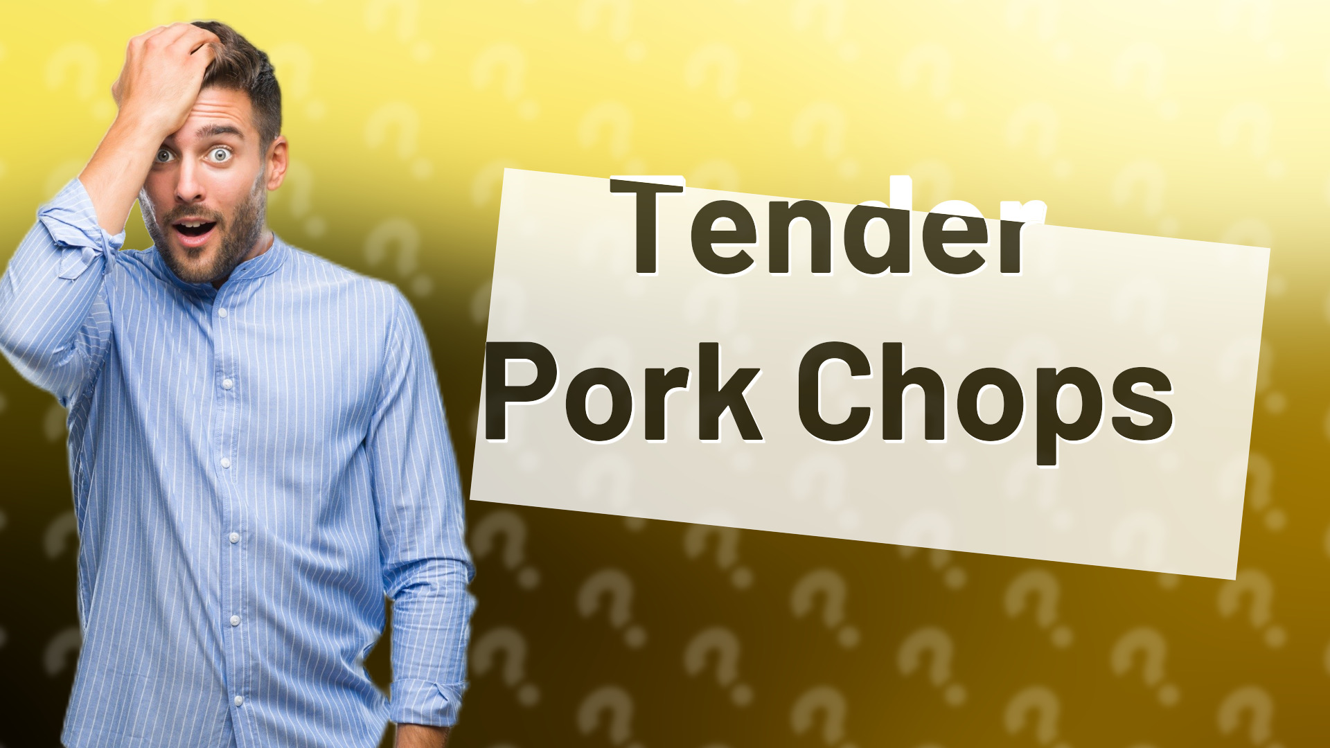 Tender Pork Chops