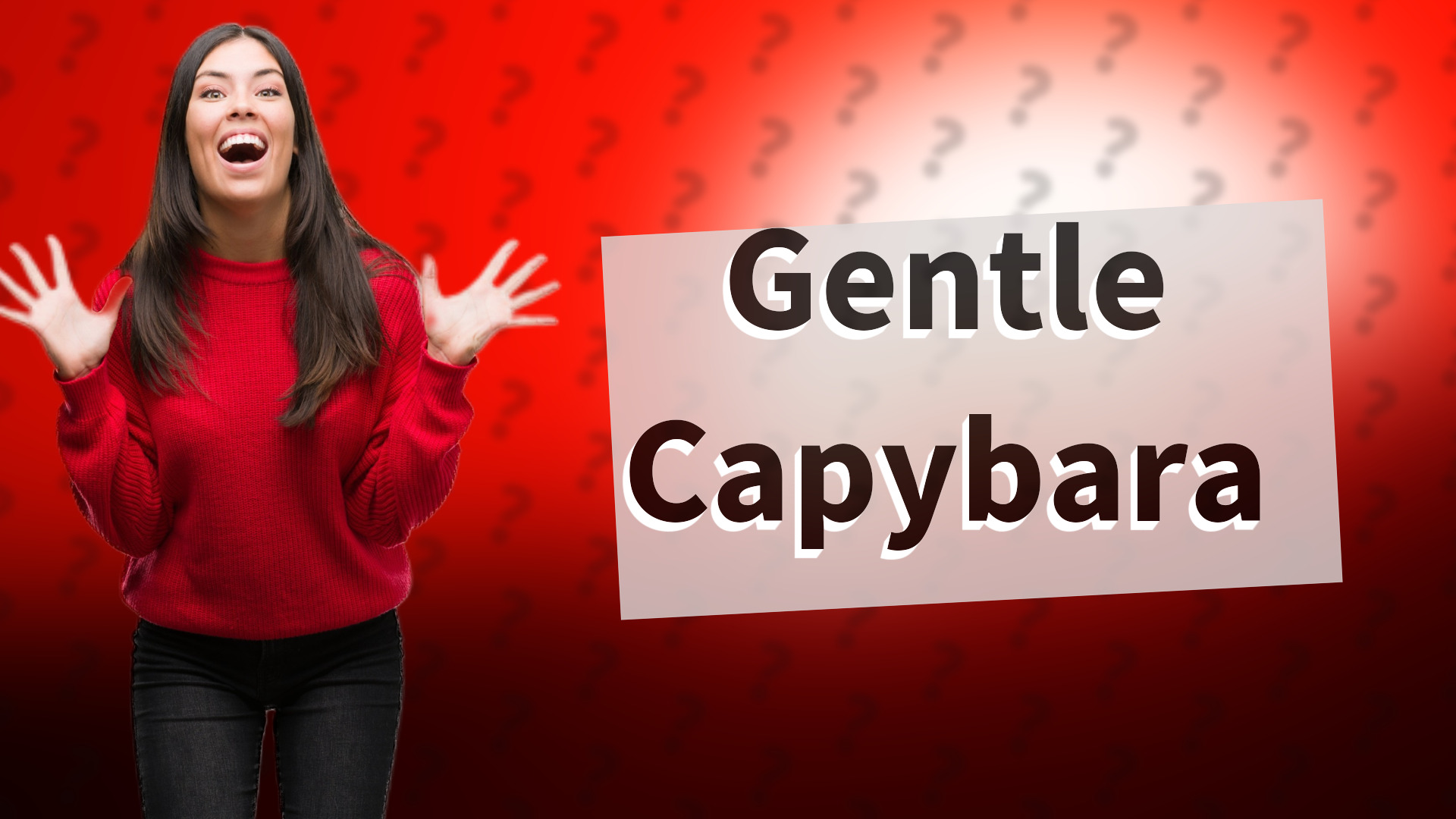 Gentle Capybara