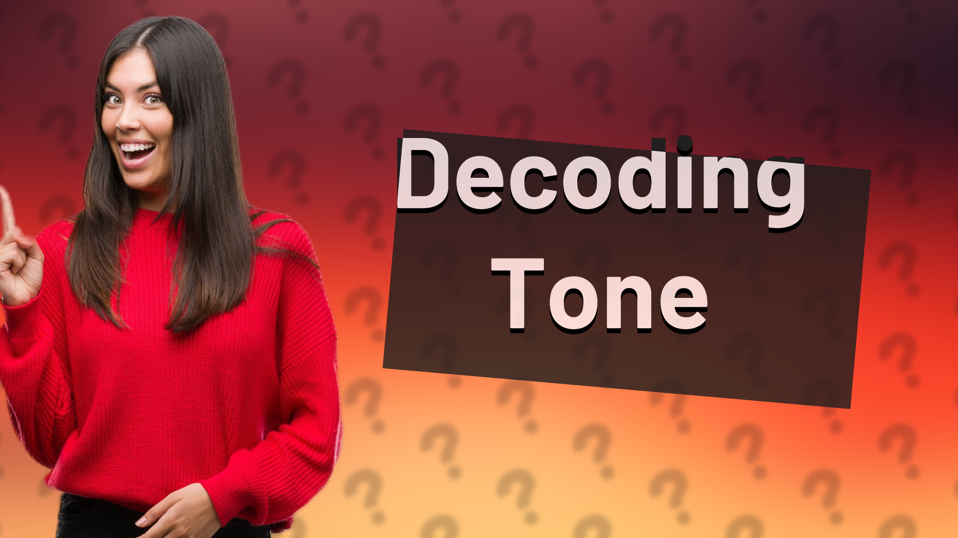 Decoding Tone