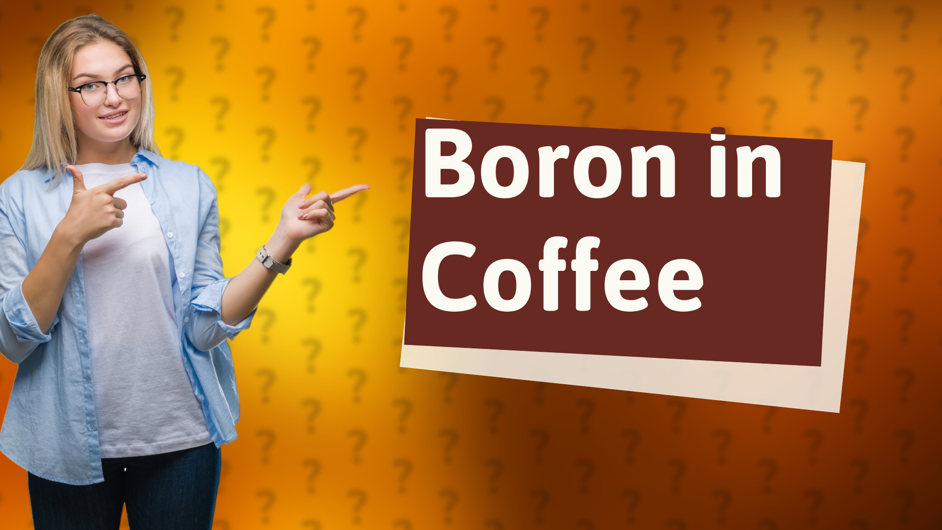 Boron in Coffee