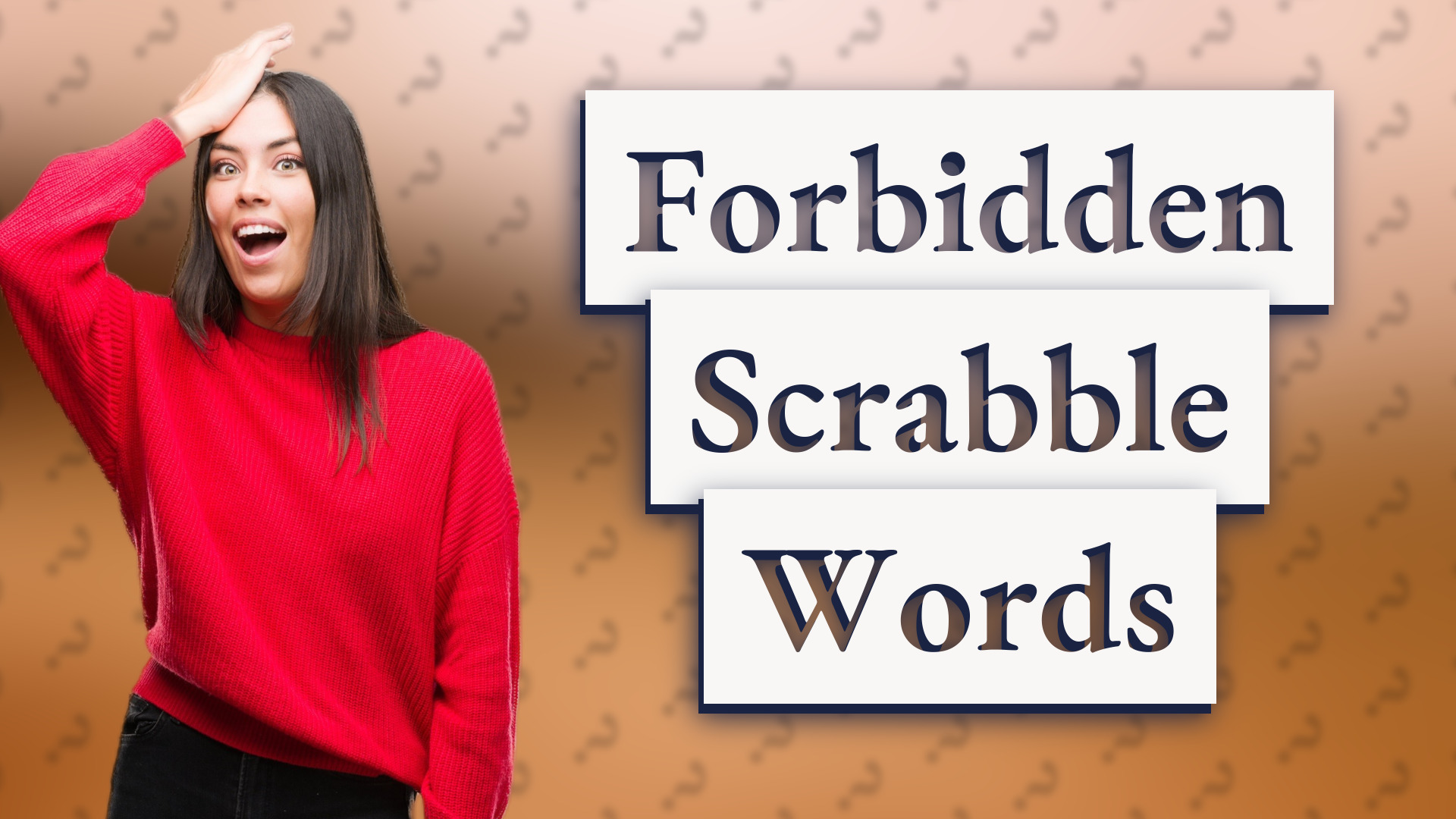 Forbidden Scrabble Words