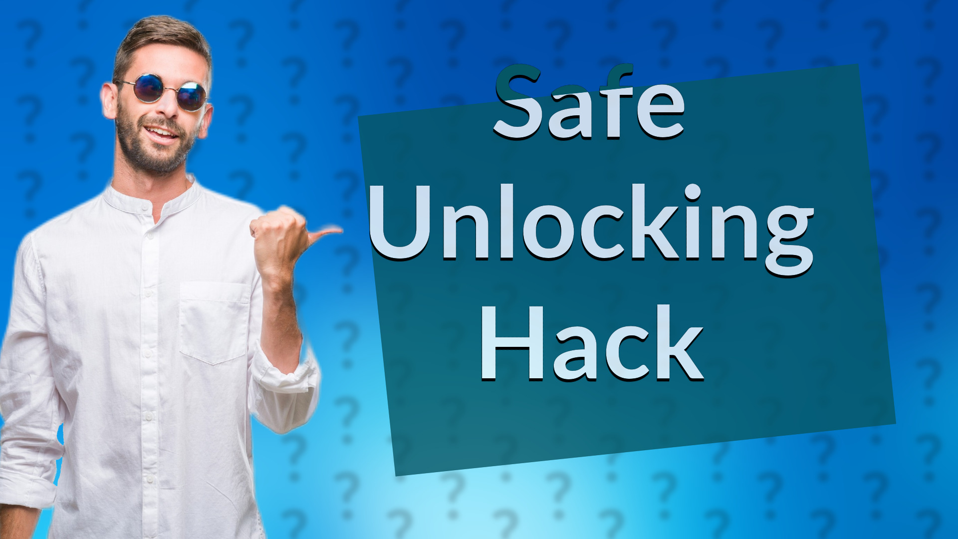 Safe Unlocking Hack