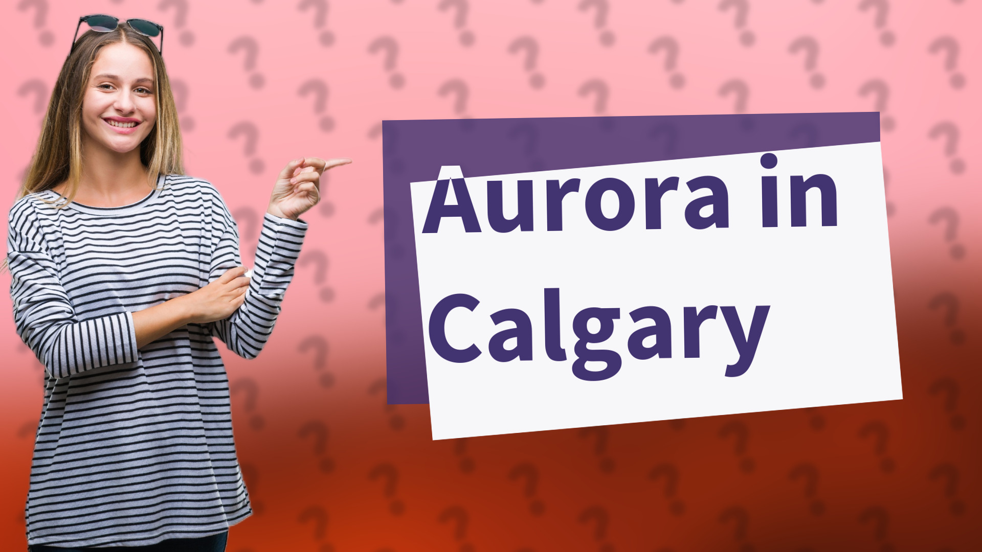 Aurora in Calgary