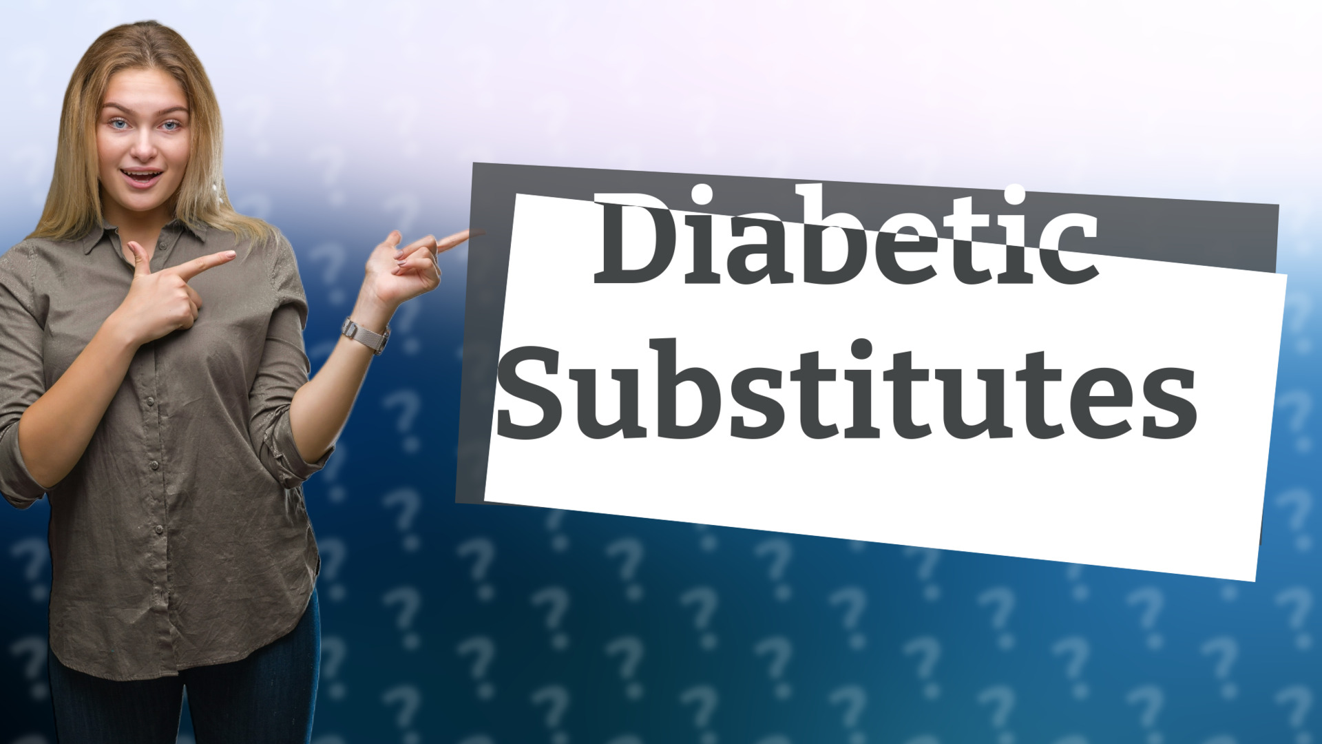 Diabetic Substitutes