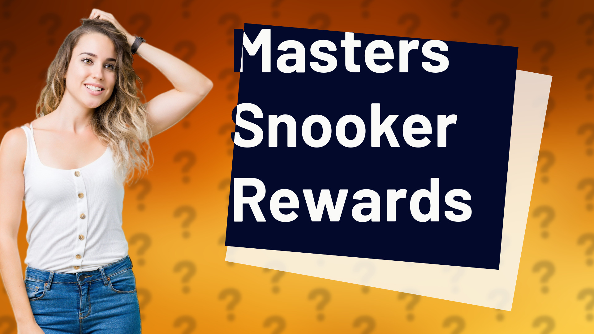 Masters Snooker Rewards