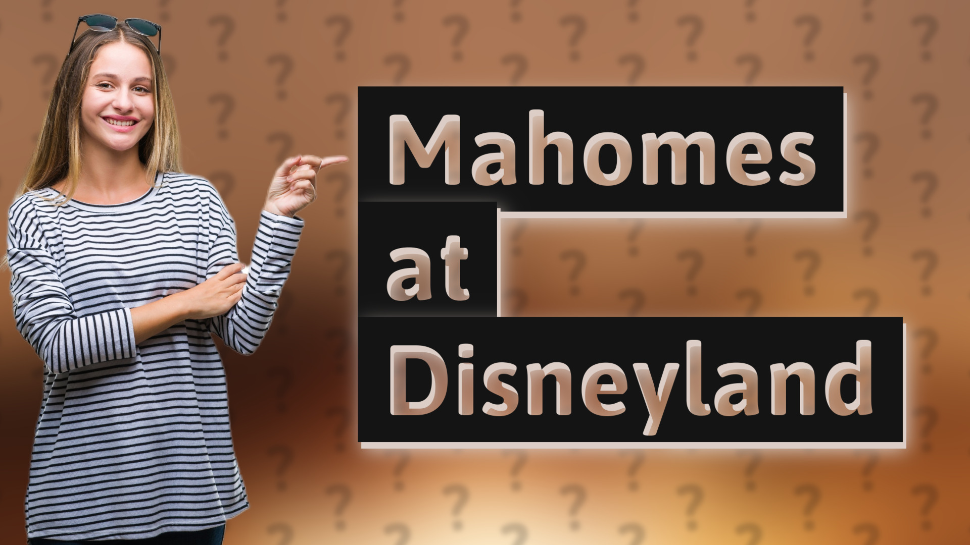 Mahomes at Disneyland