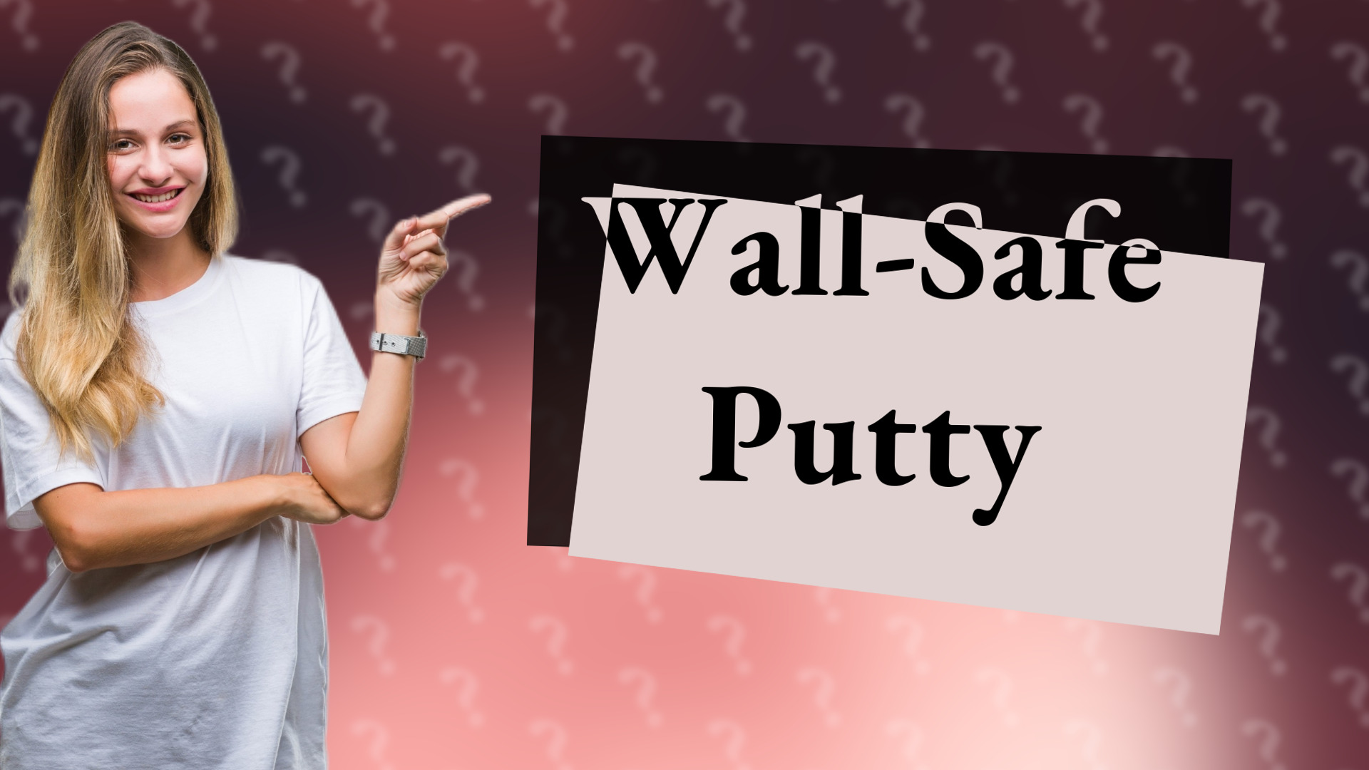 Wall-Safe Putty