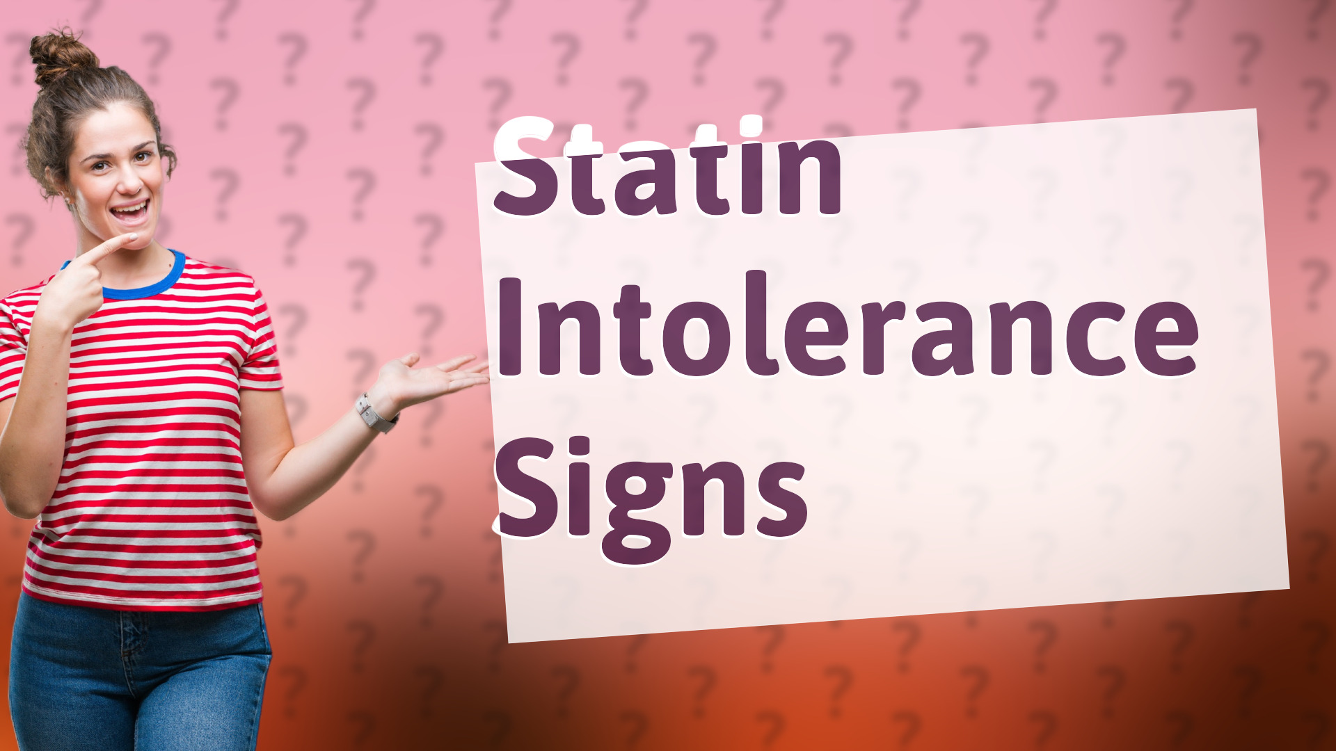 Statin Intolerance Signs