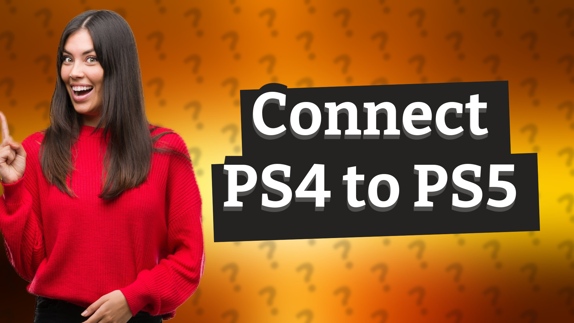 Connect PS4 to PS5