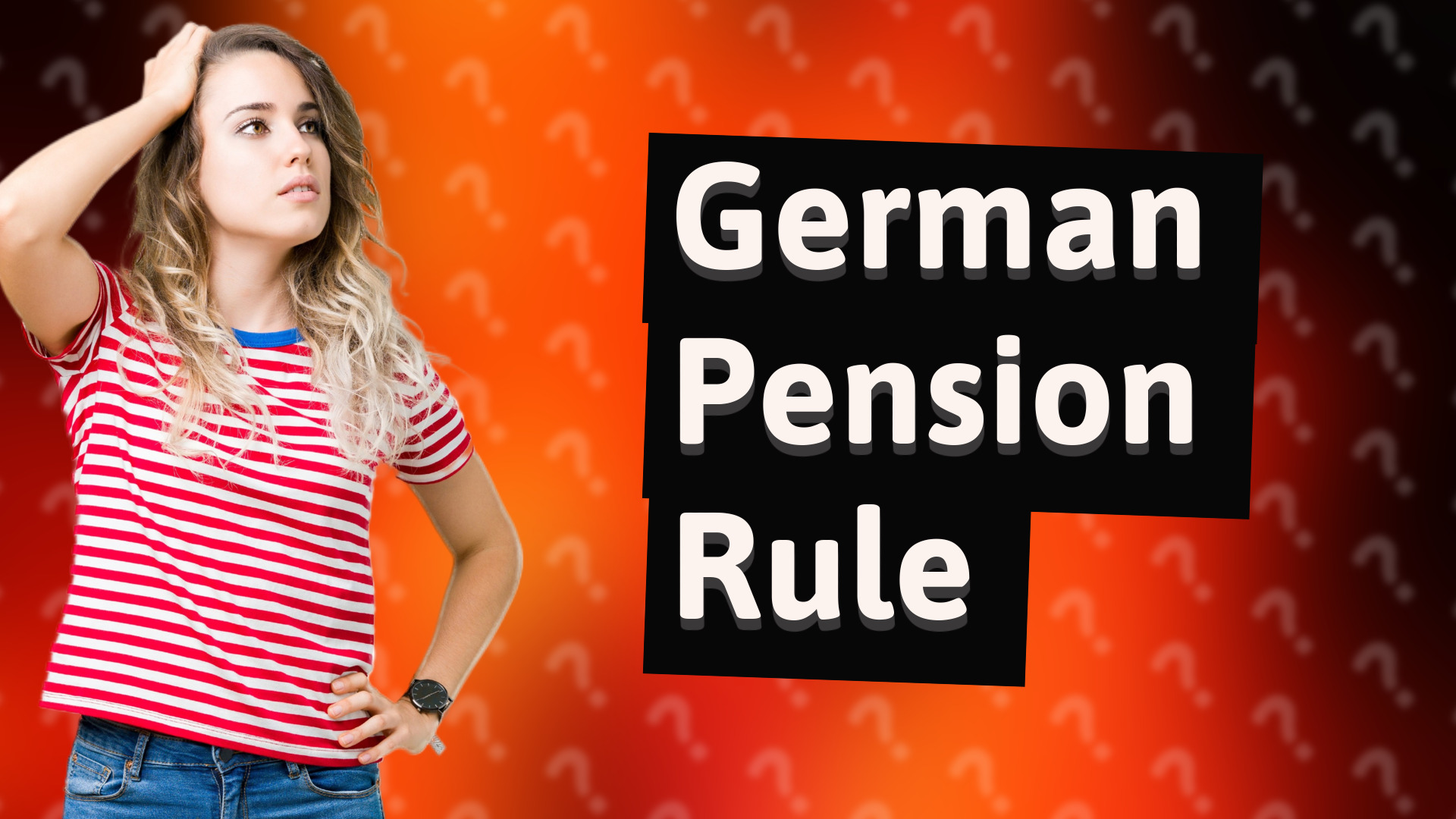 German Pension Rule