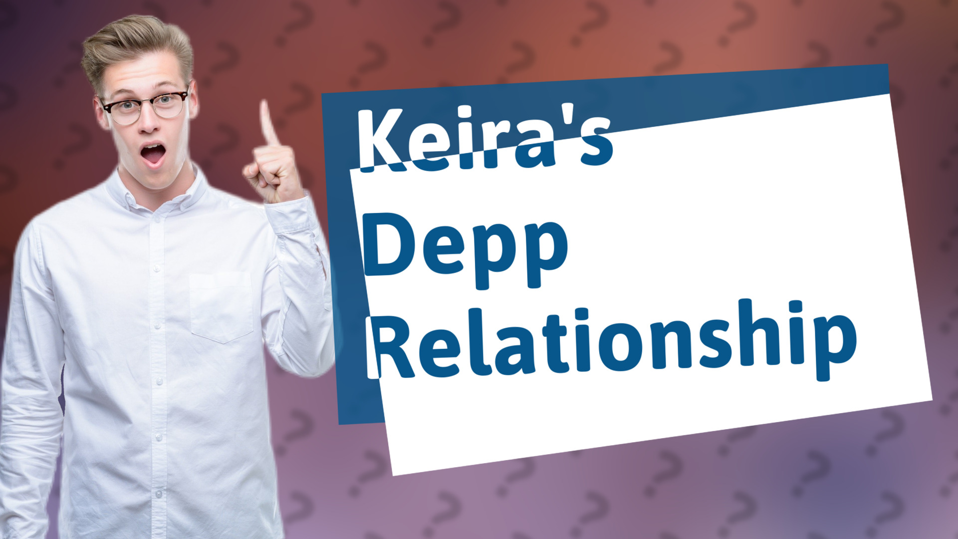 Keira's Depp Relationship