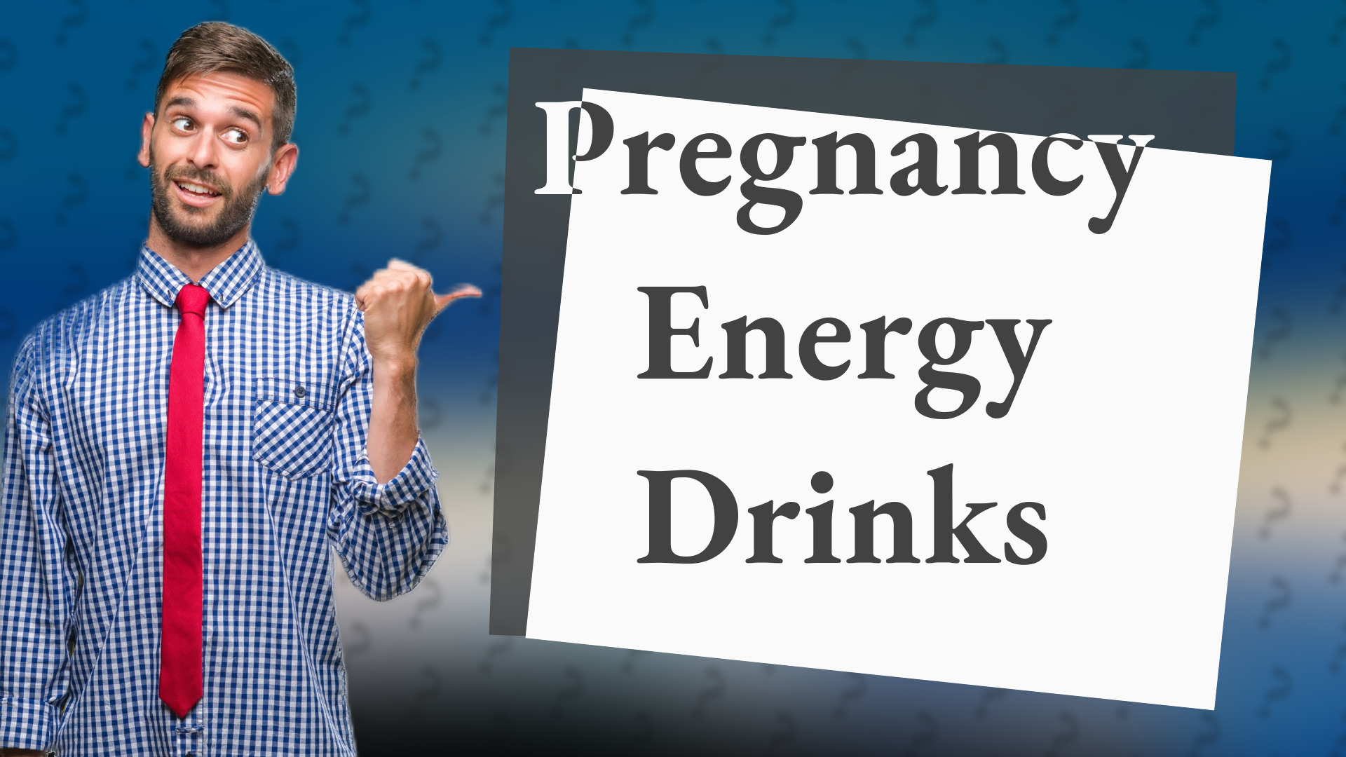 Pregnancy Energy Drinks