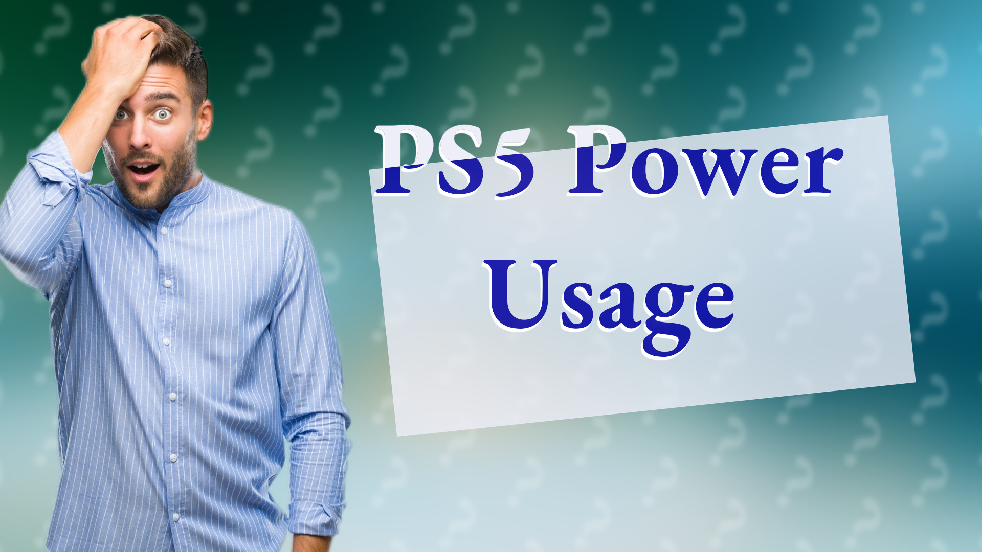PS5 Power Usage