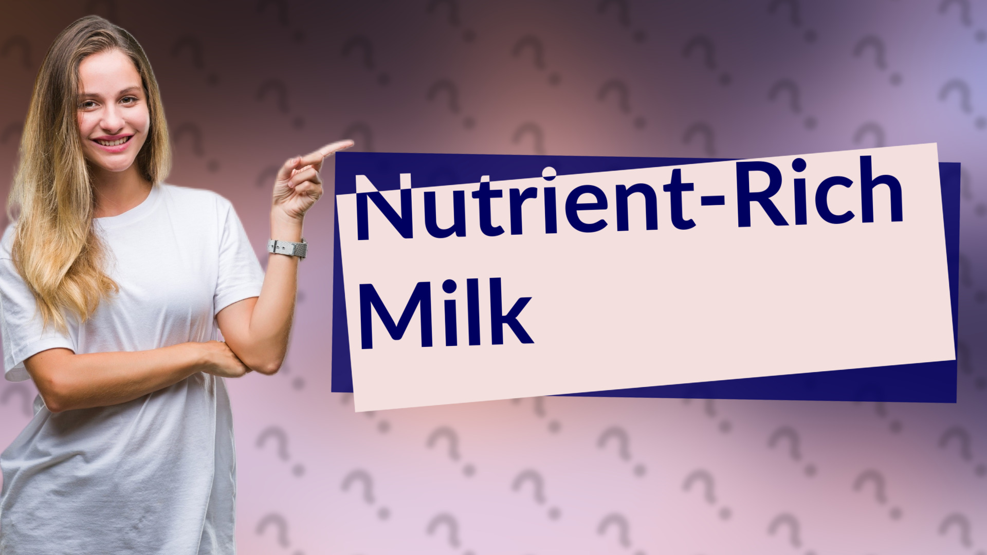 Nutrient-Rich Milk