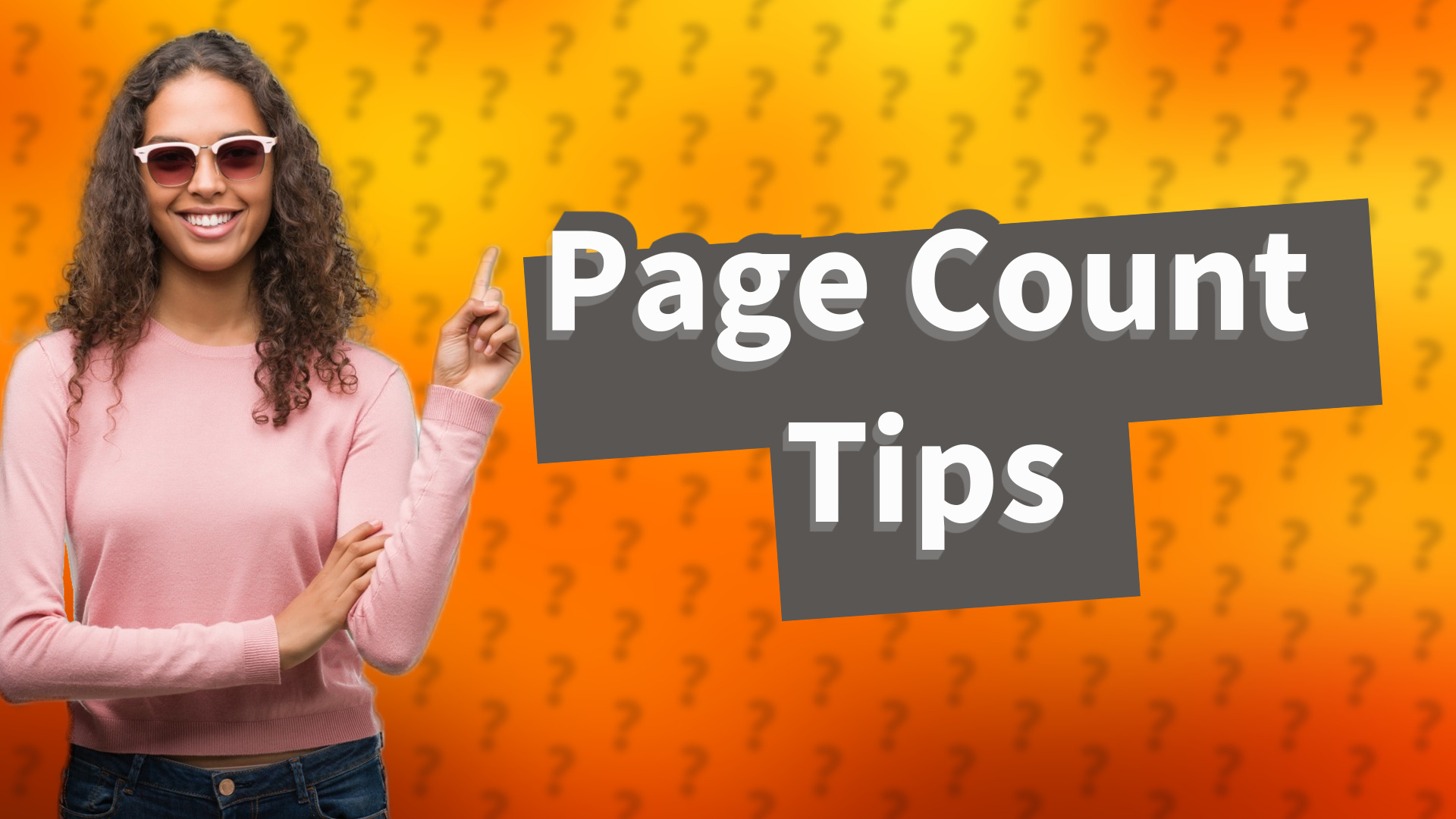 Page Count Tips