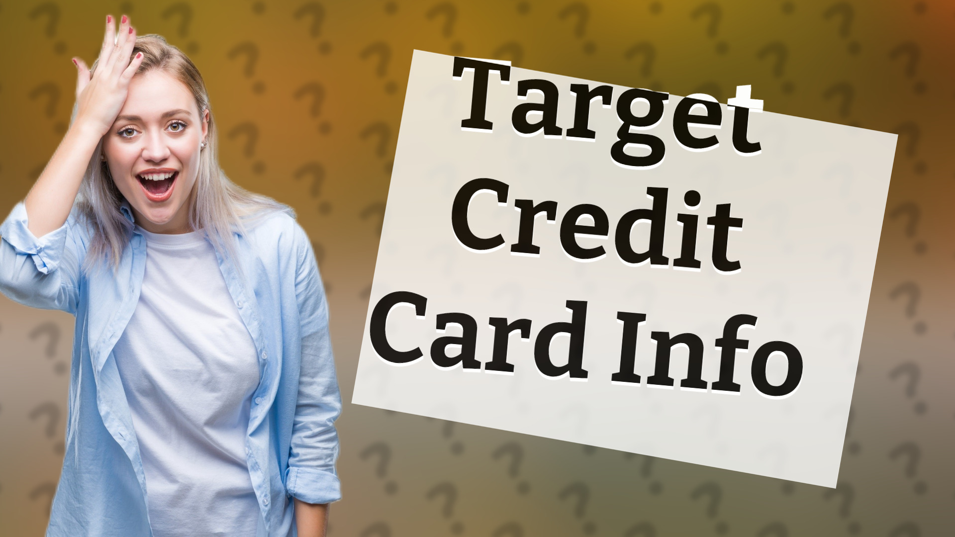 Target Credit Card Info