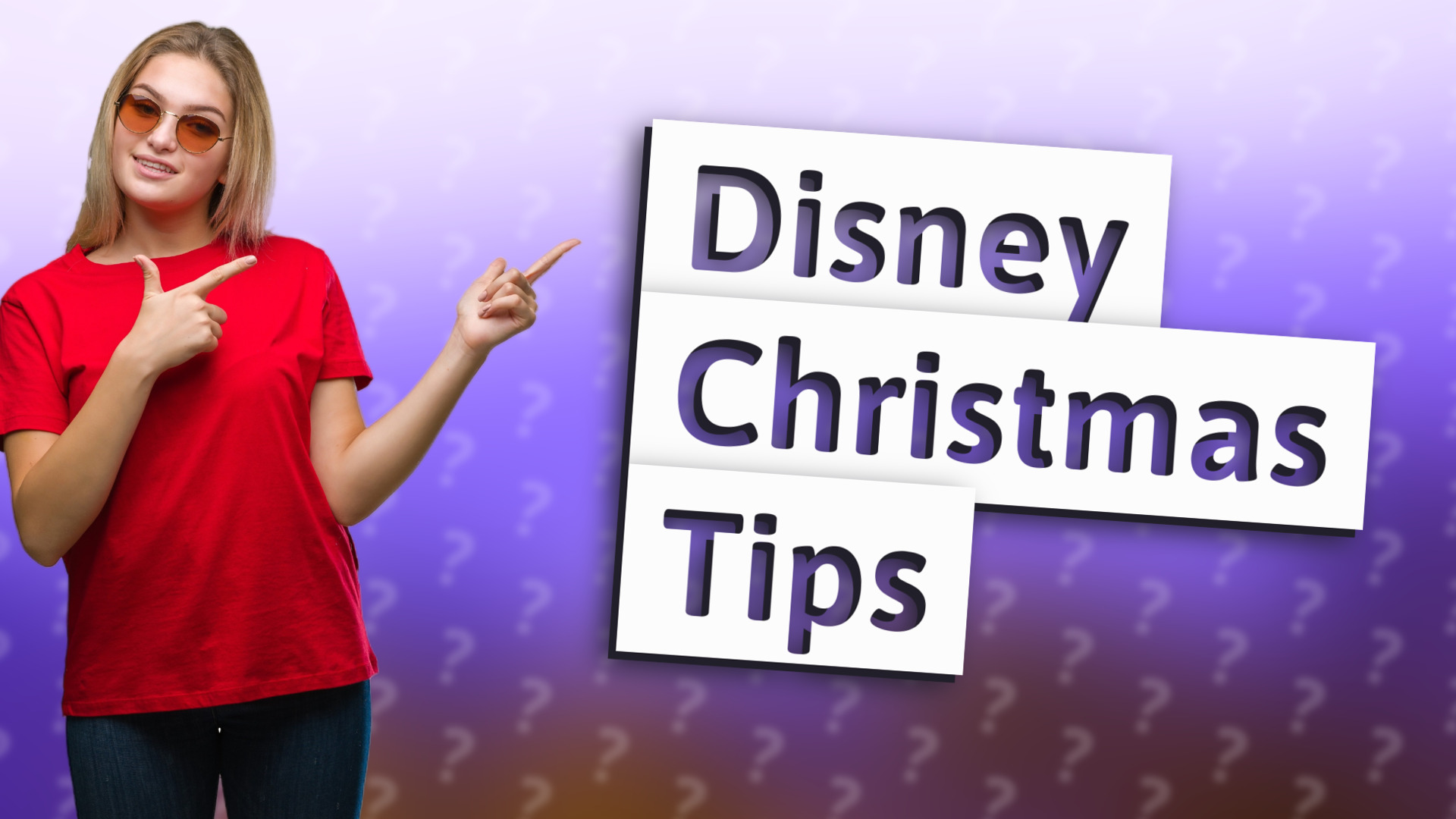 Disney Christmas Tips
