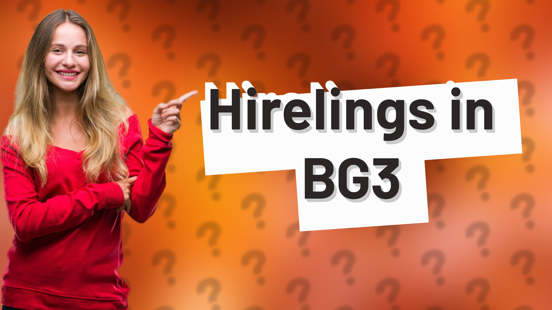 Hirelings in BG3