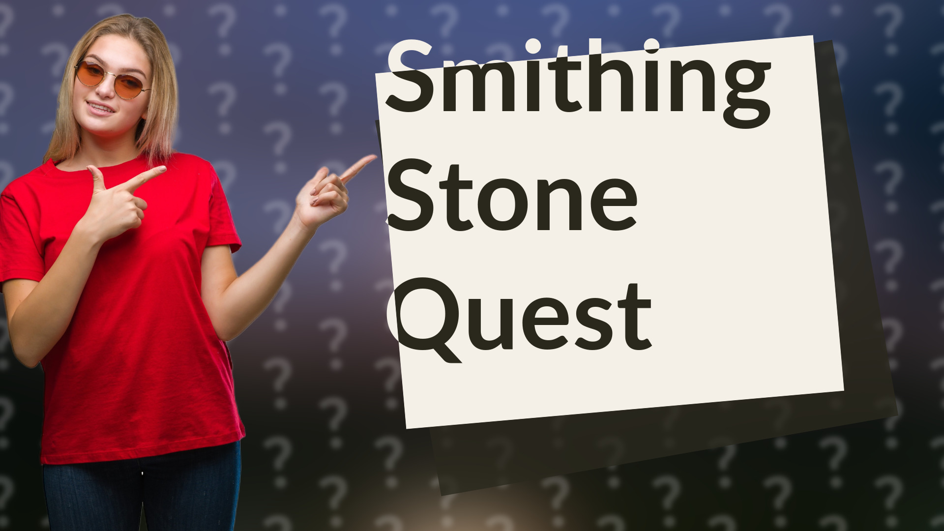 Smithing Stone Quest