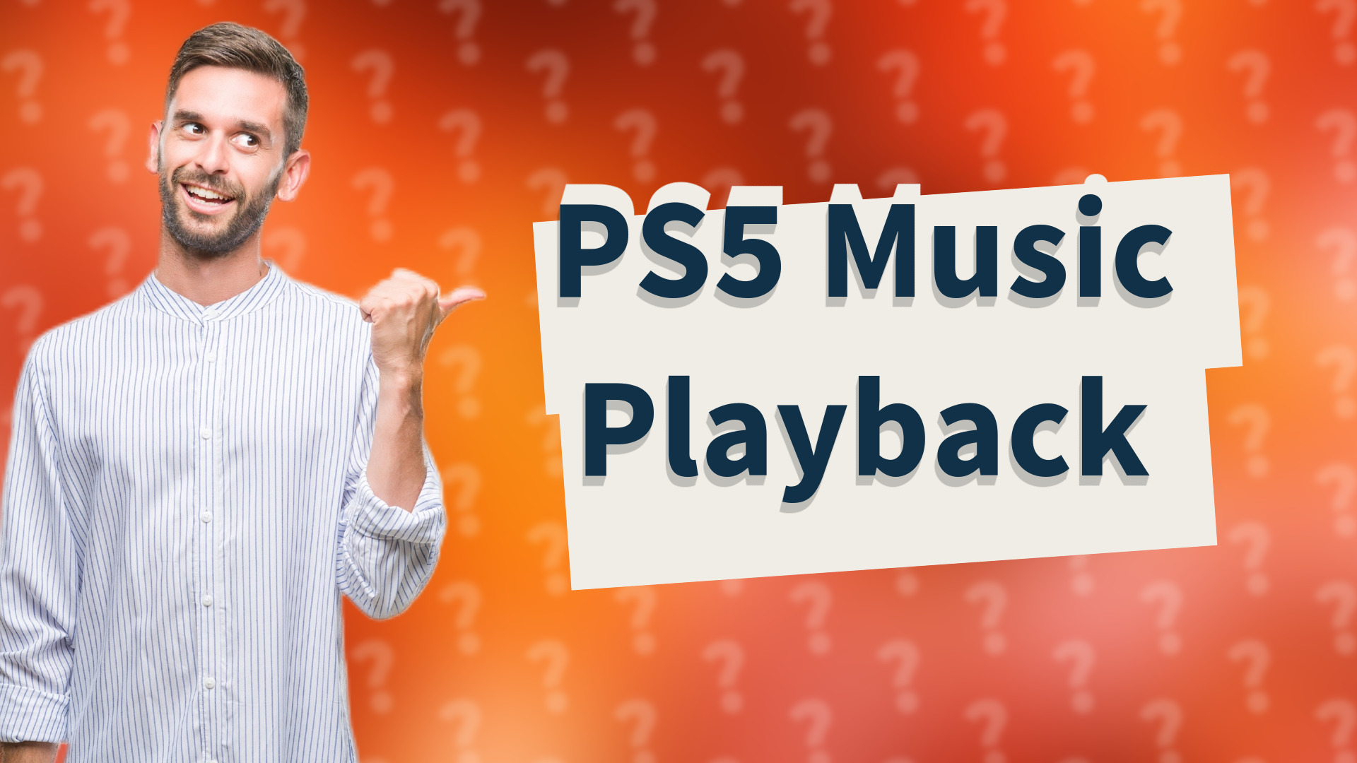 PS5 Music Playback