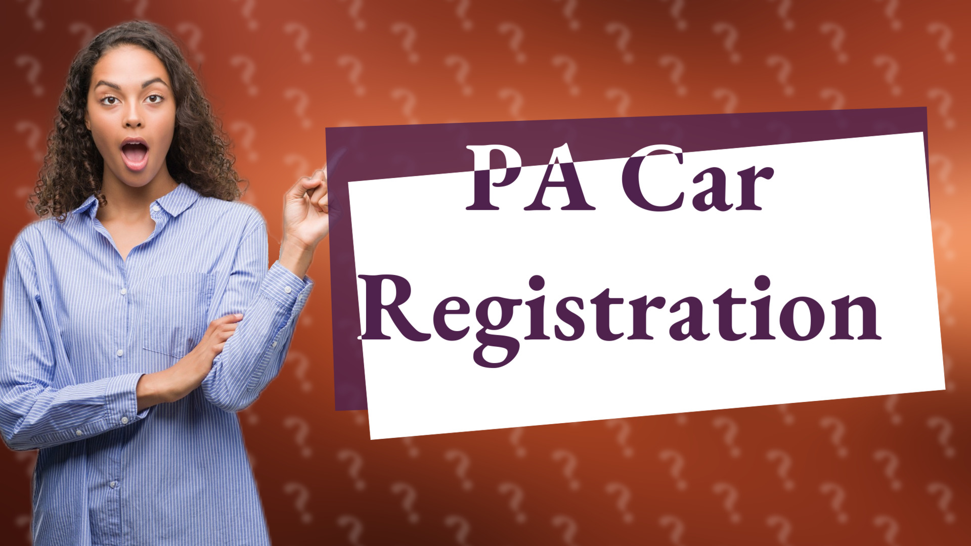 PA Car Registration