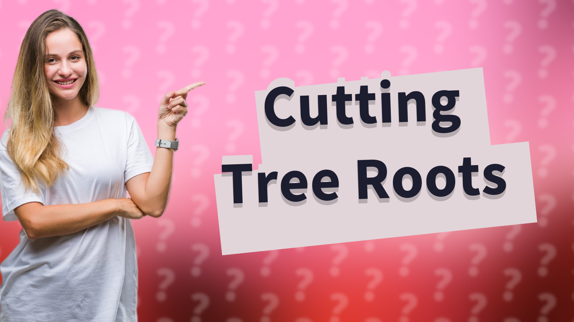 Cutting Tree Roots