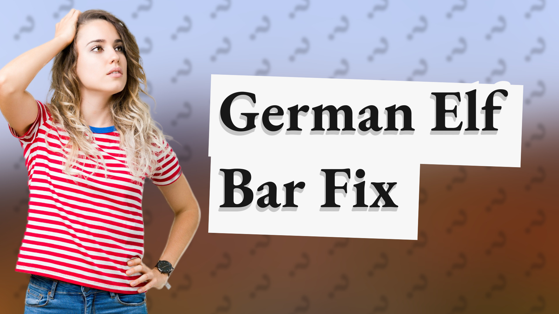 German Elf Bar Fix