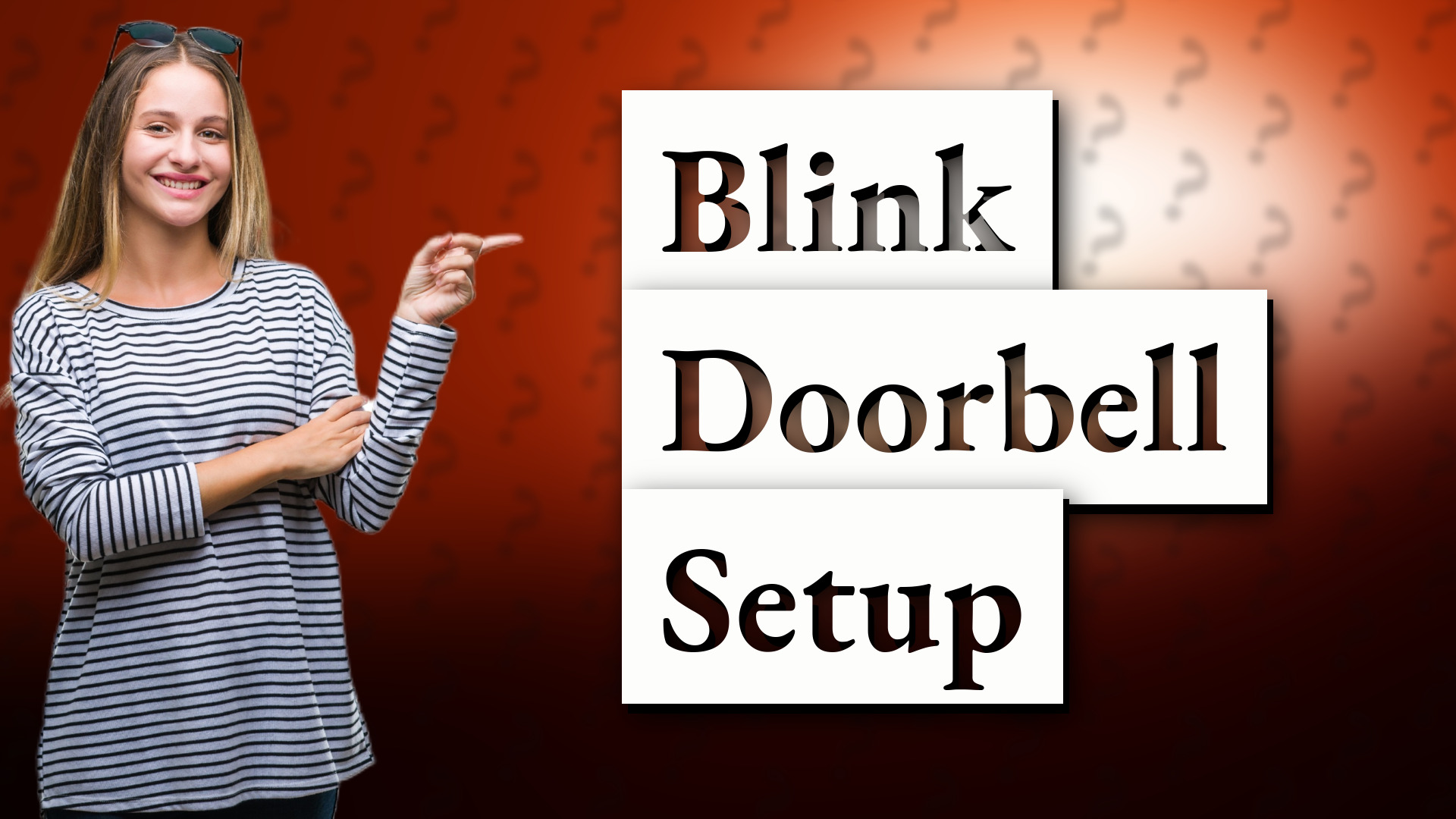 Blink Doorbell Setup