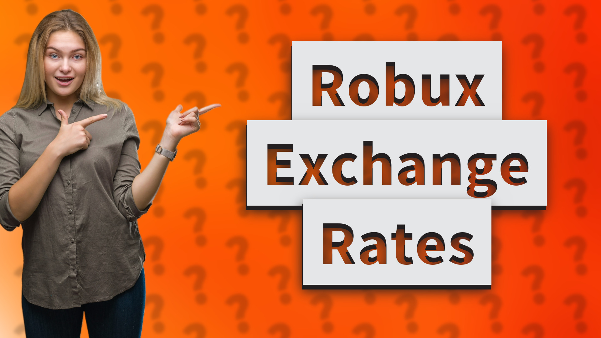 Robux Exchange Rates