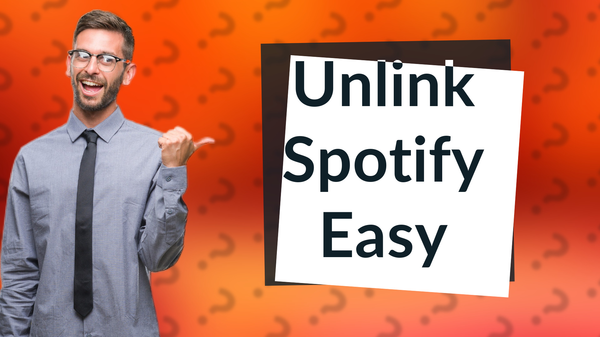 Unlink Spotify Easy