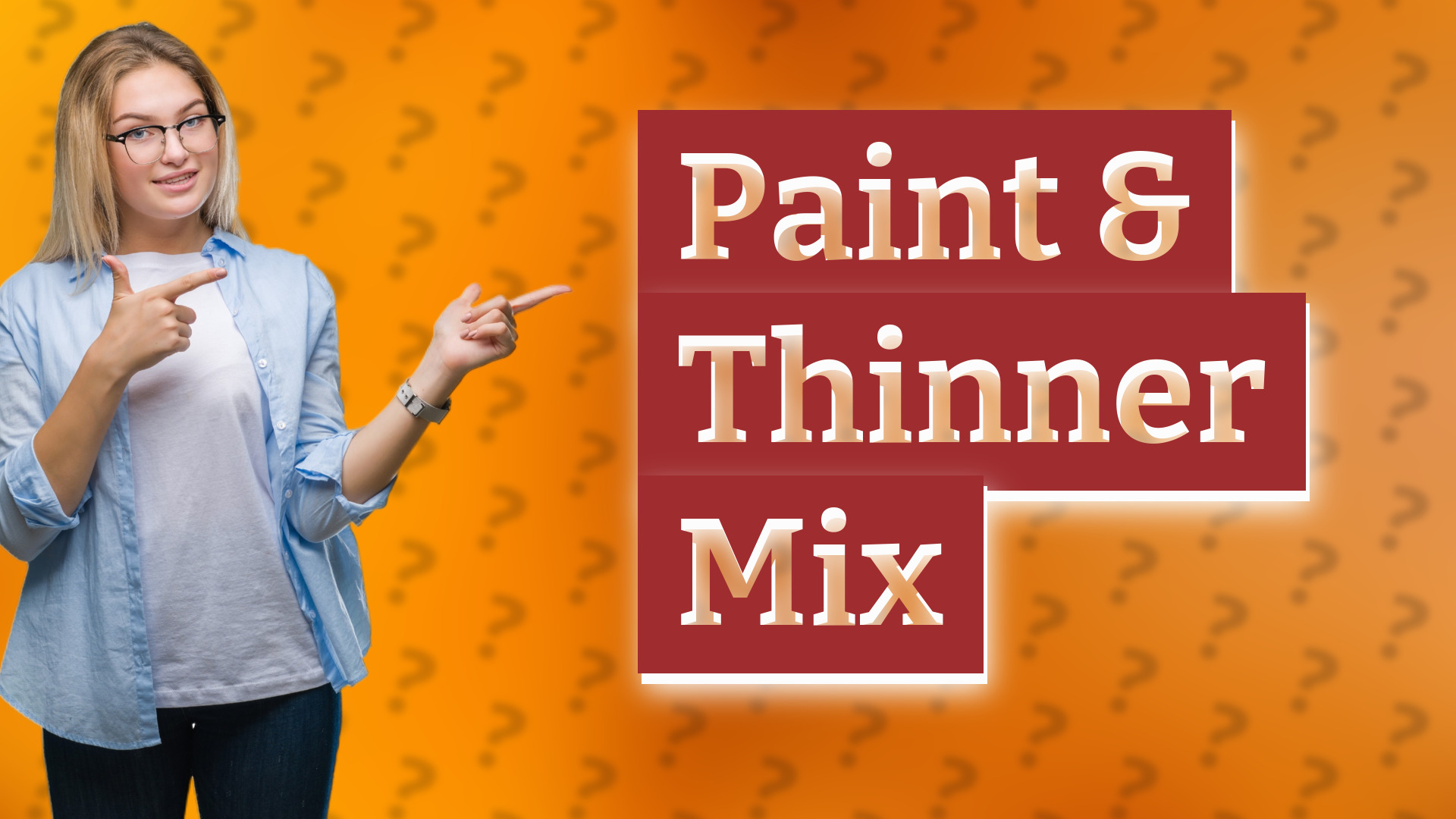 Paint & Thinner Mix