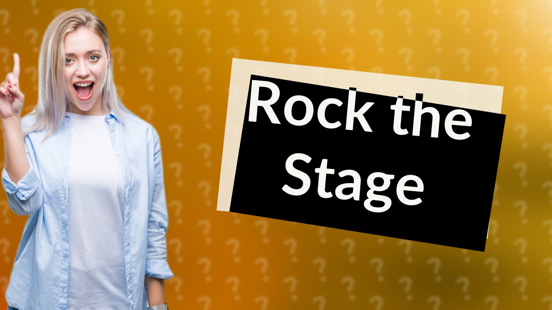 Rock the Stage