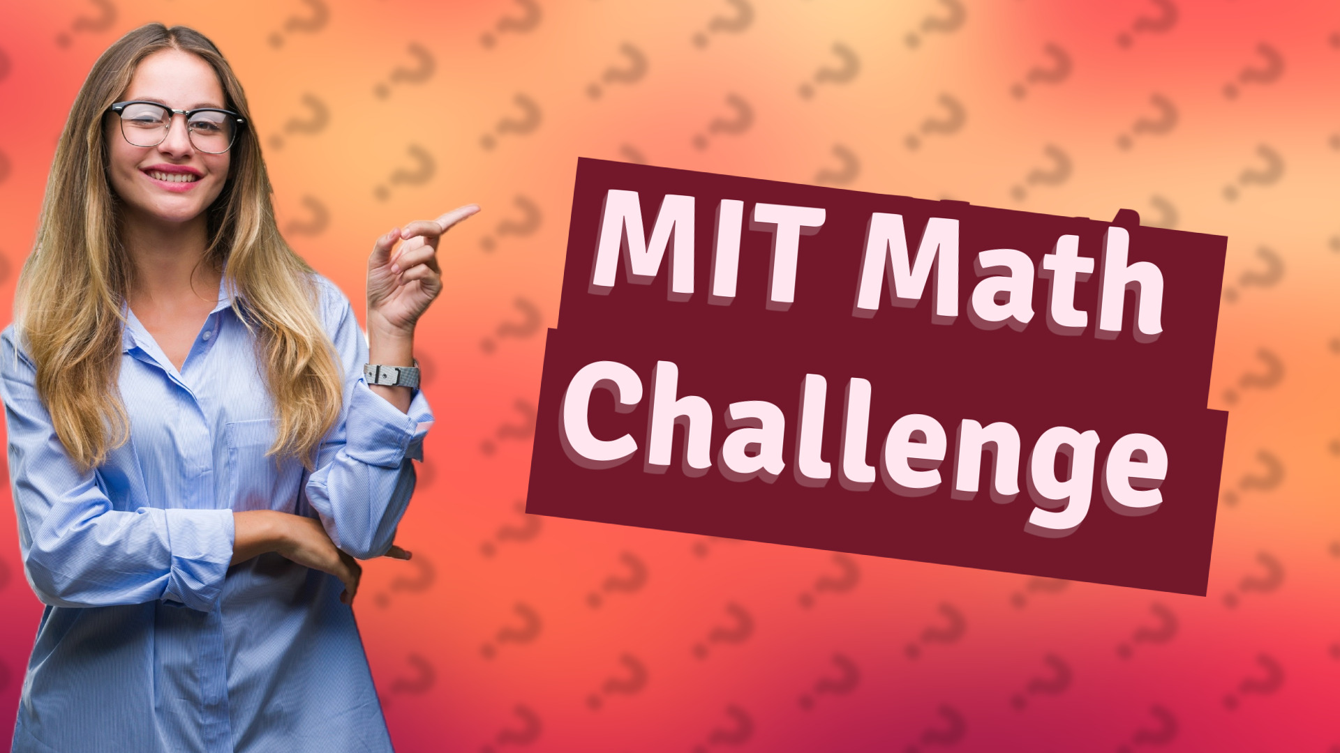 MIT Math Challenge