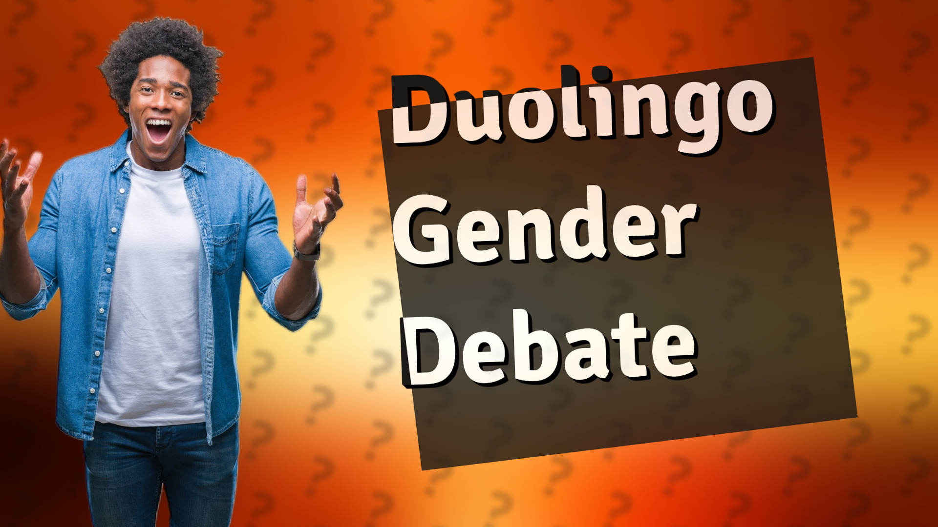 Duolingo Gender Debate
