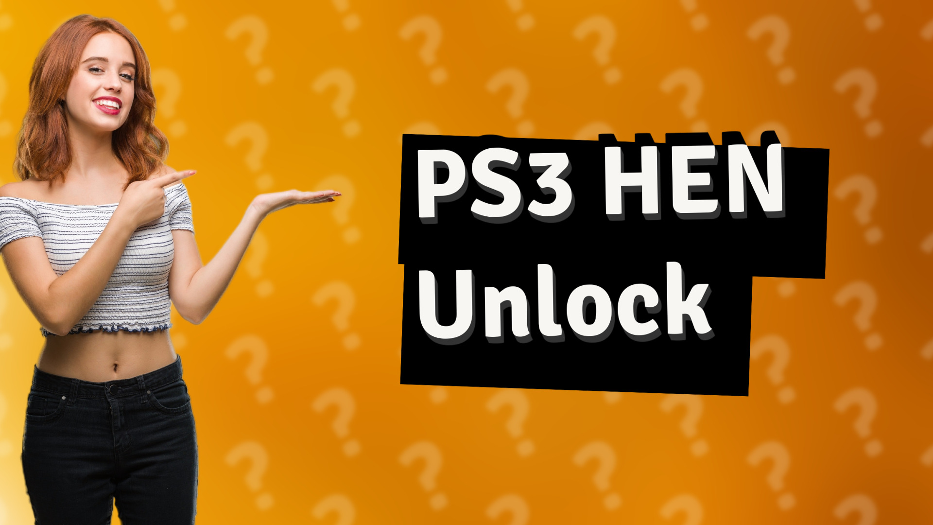 PS3 HEN Unlock