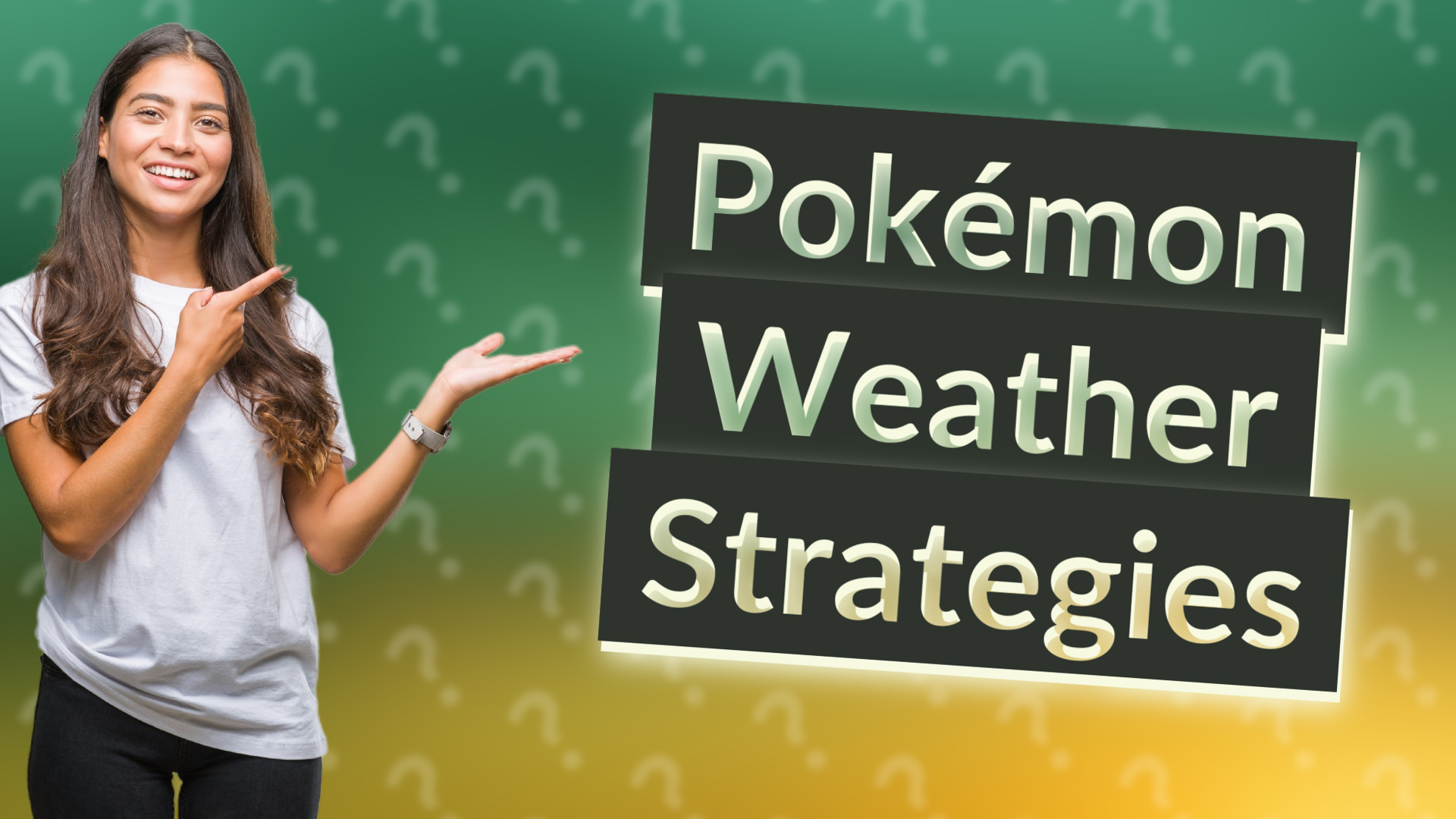 Pokémon Weather Strategies