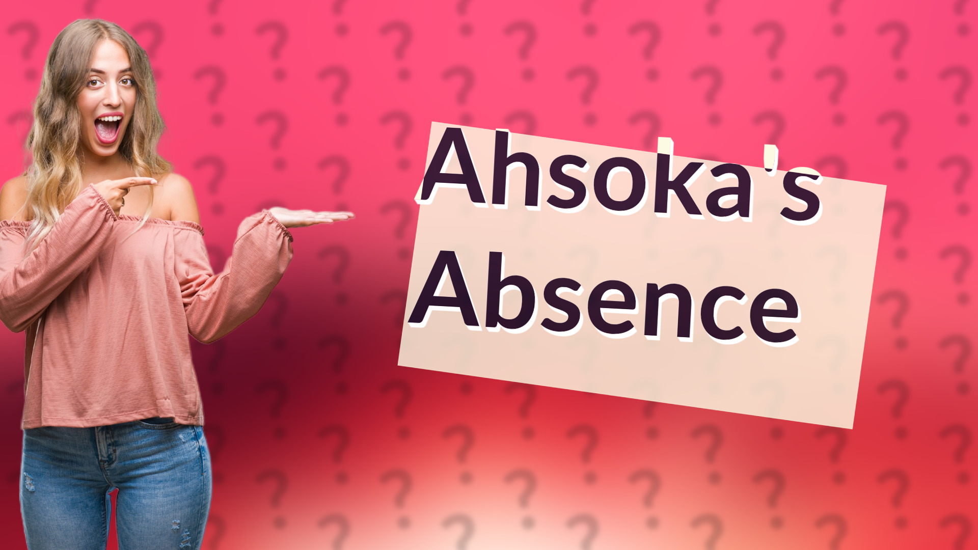 Ahsoka's Absence