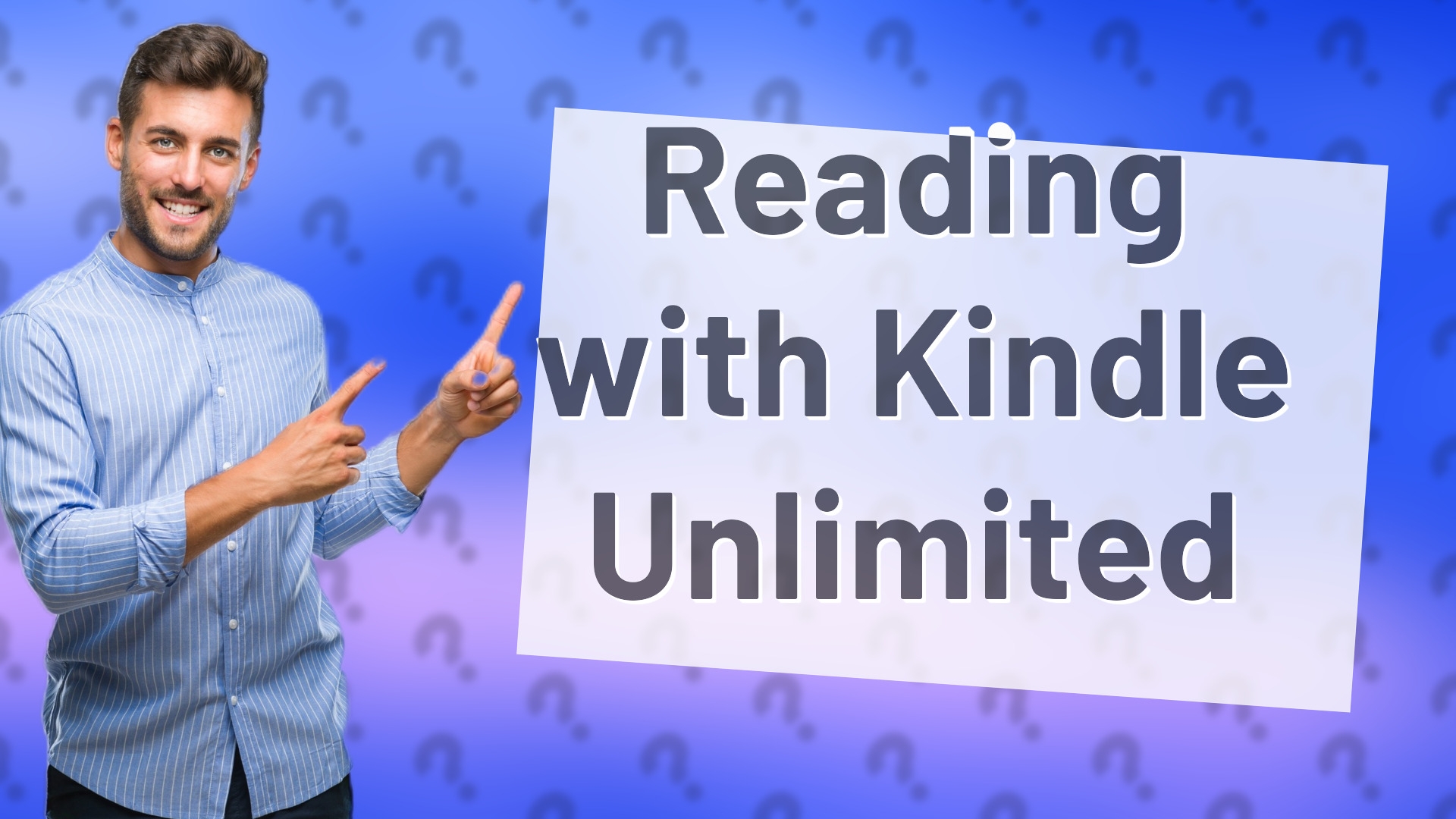 Reading with Kindle Unlimited
