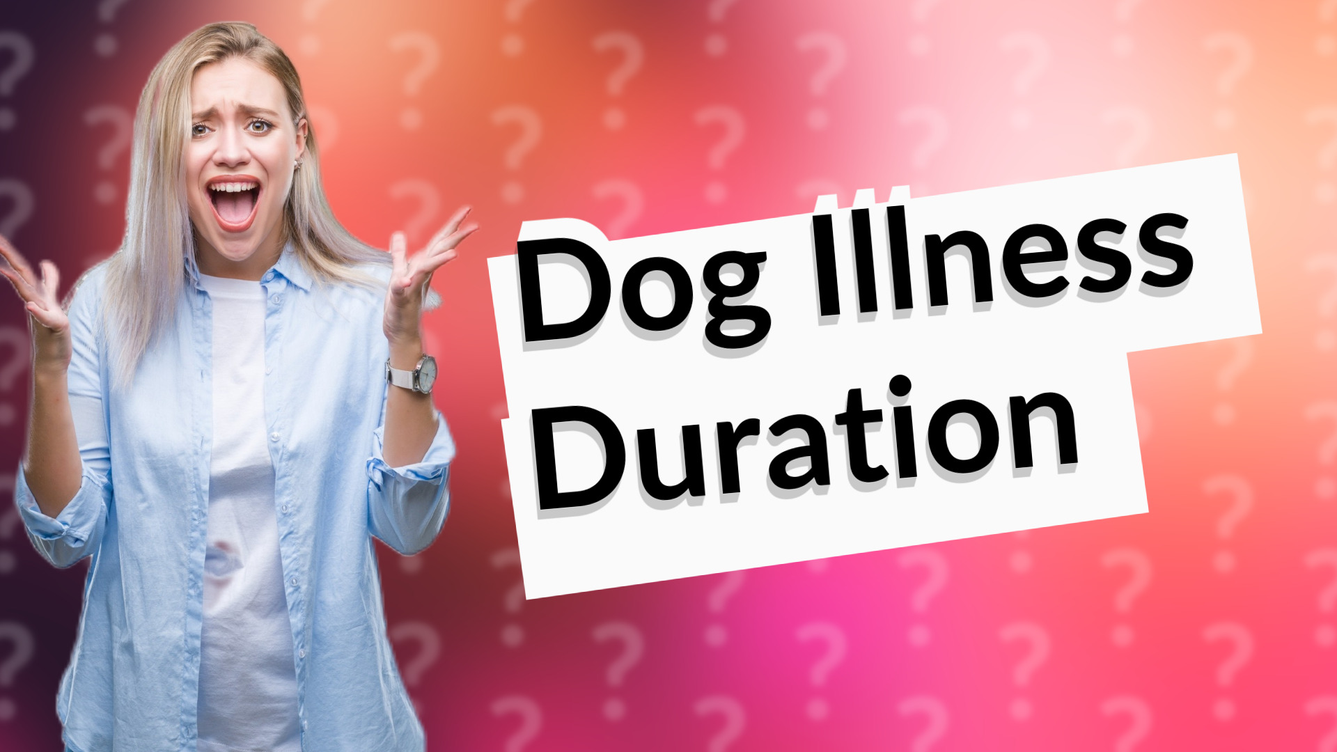 Dog Illness Duration