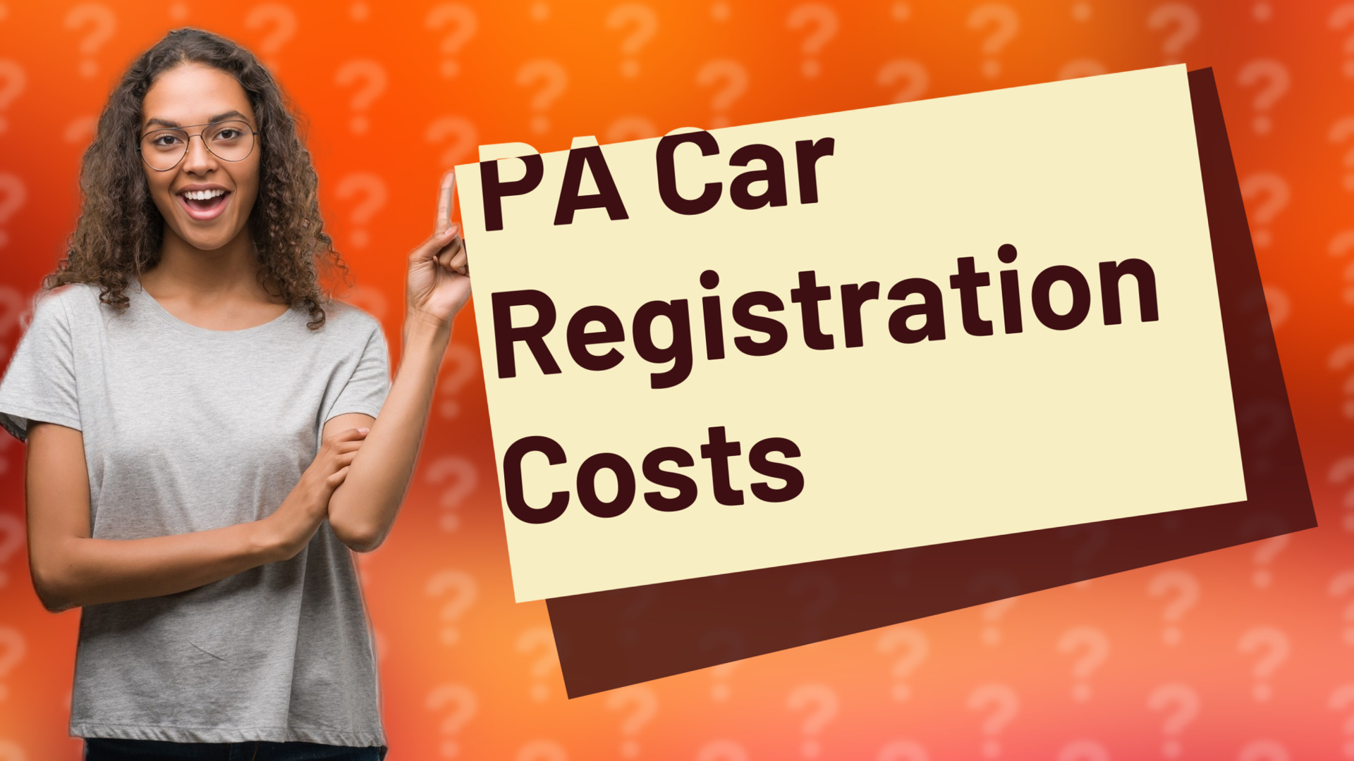 PA Car Registration Costs