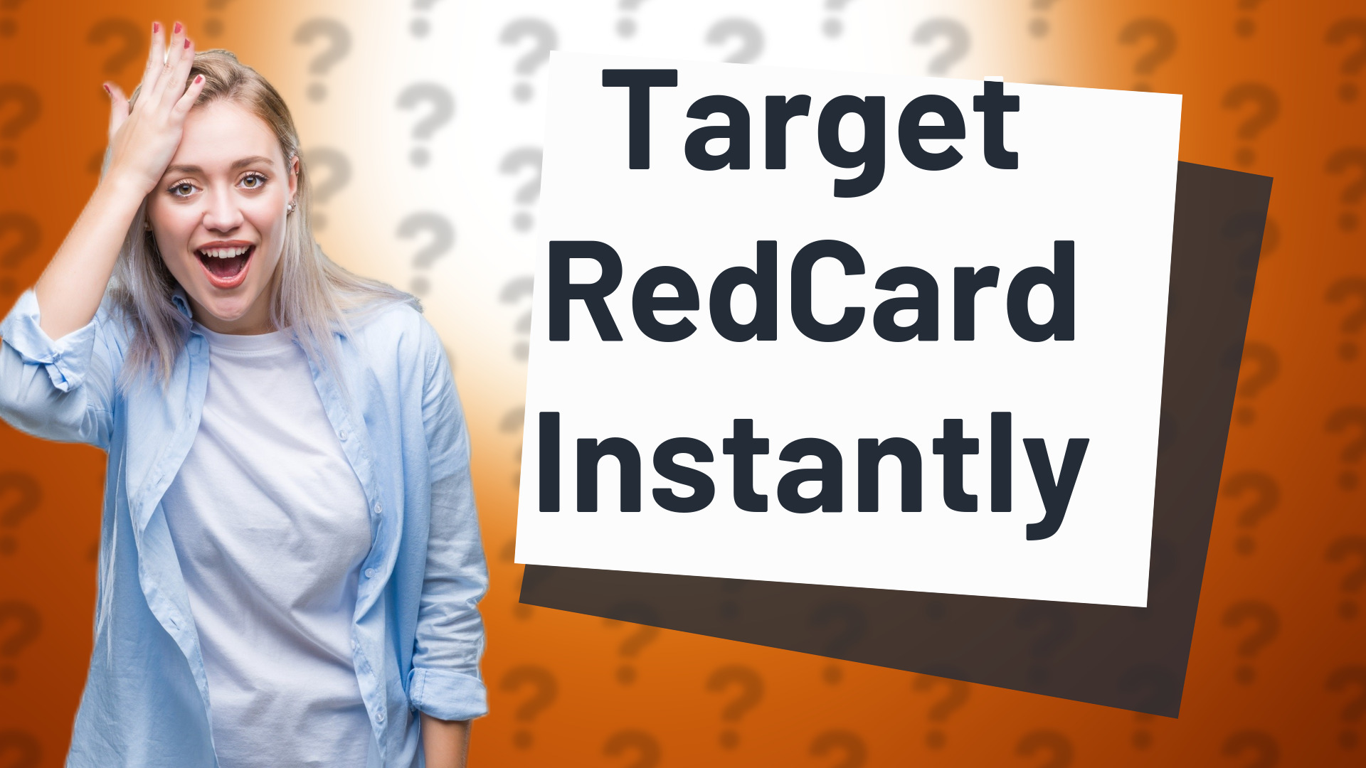 Target RedCard Instantly