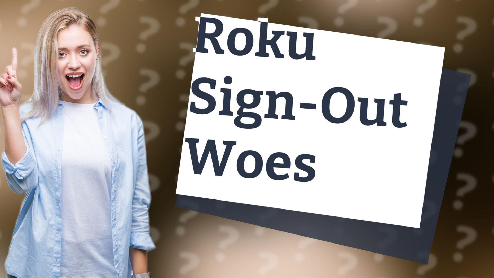 Roku Sign-Out Woes