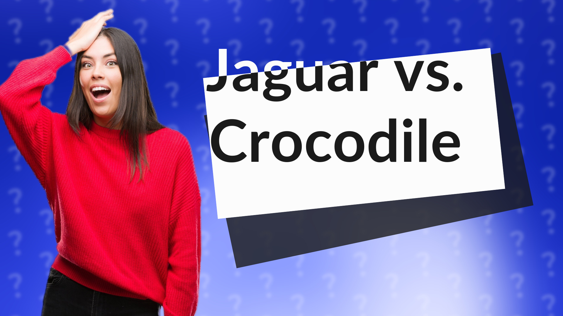 Jaguar vs. Crocodile
