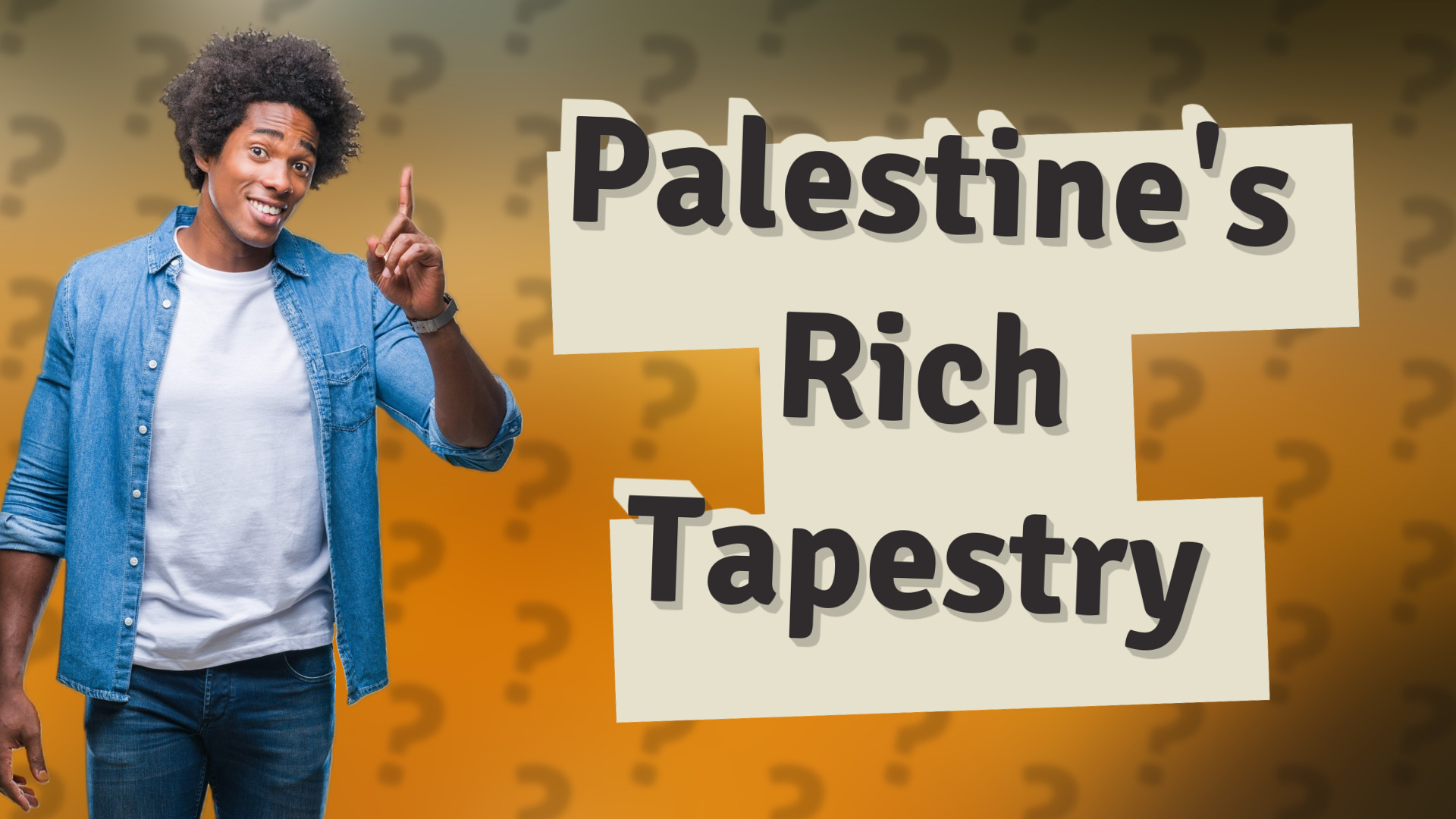 Palestine's Rich Tapestry