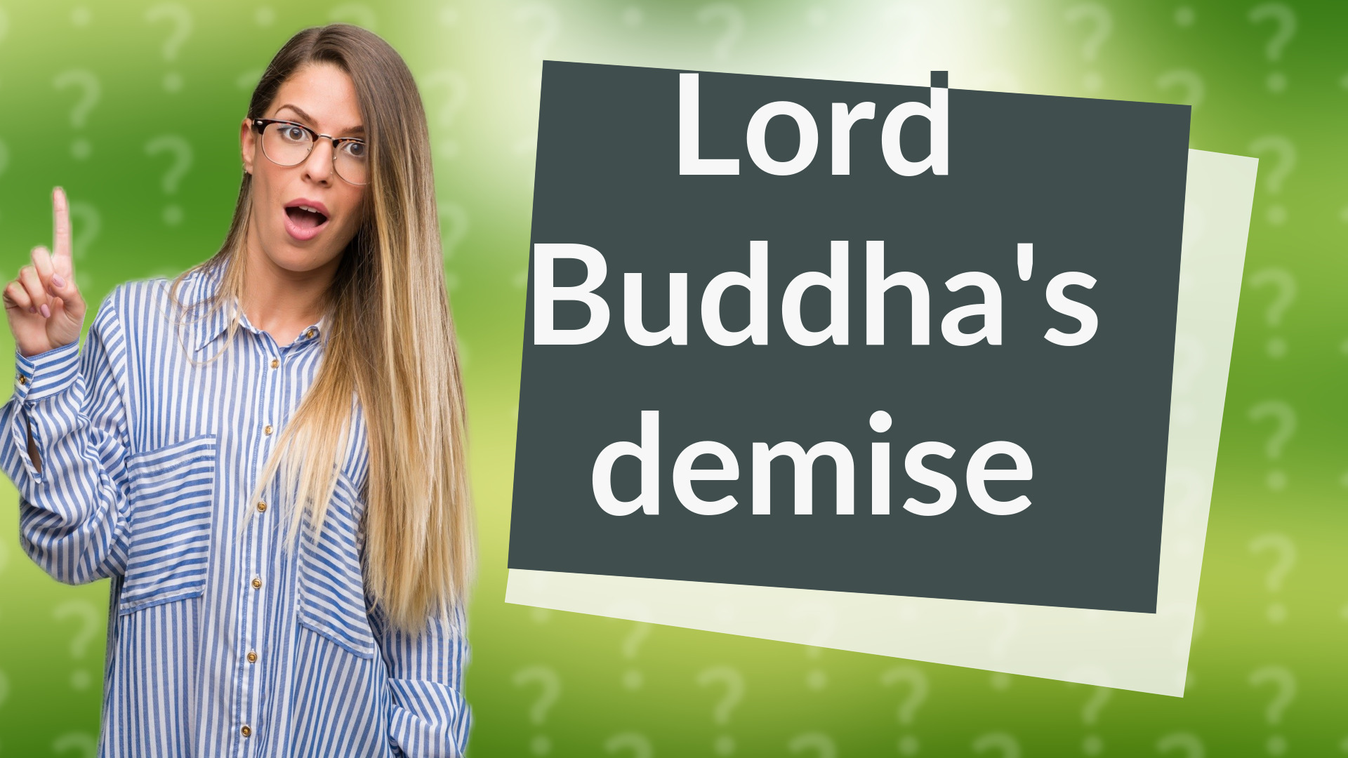 Lord Buddha's demise