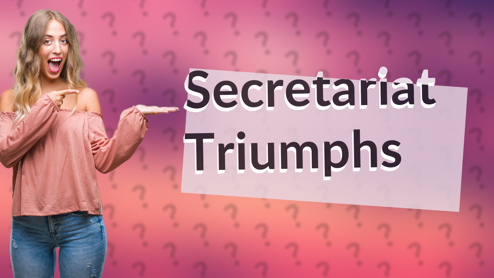 Secretariat Triumphs