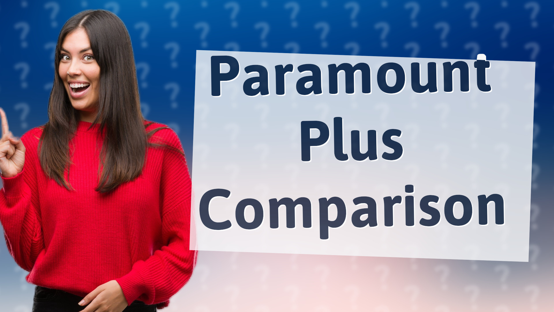Paramount Plus Comparison