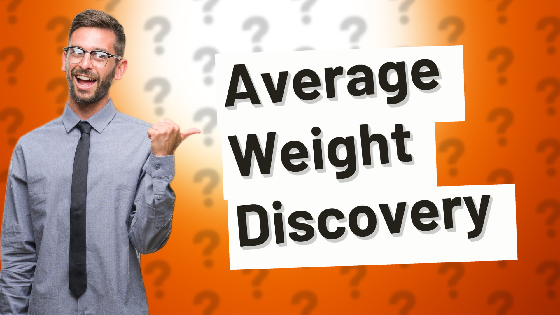 Average Weight Discovery