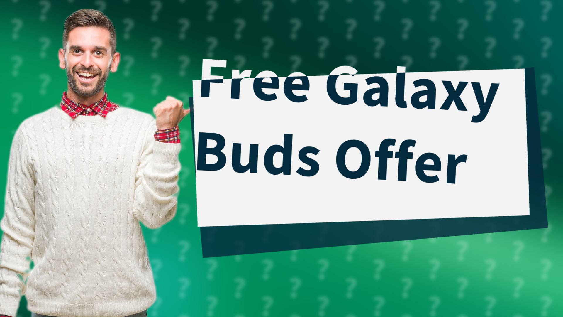 Free Galaxy Buds Offer